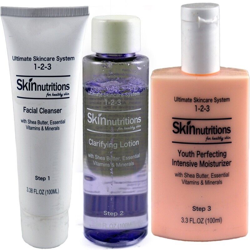 Skin Nutritions Ultimate Skincare System STEP 1,2, 3