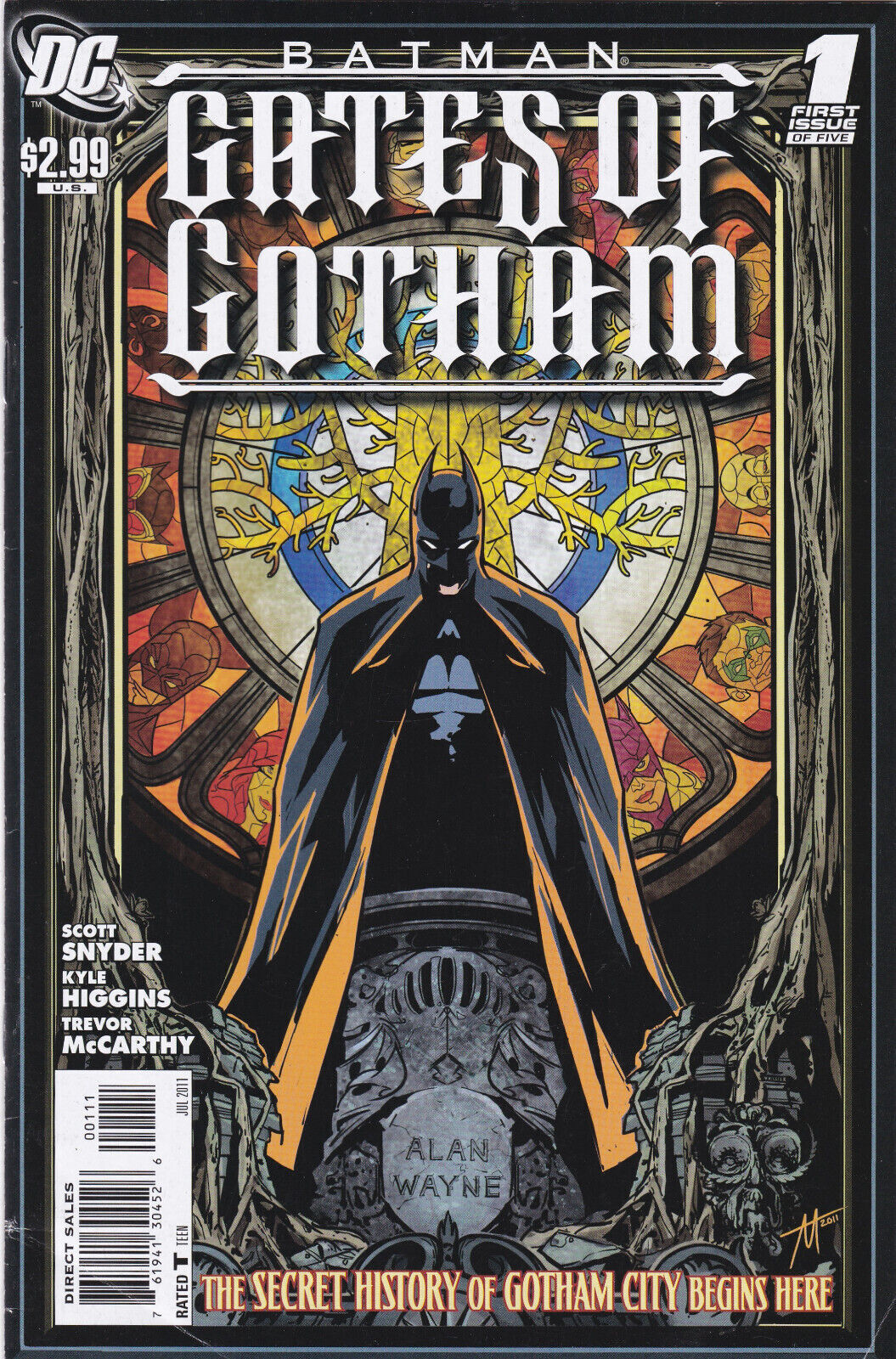 Batman: Gates of Gotham #1, (2011) DC Comics, High Grade