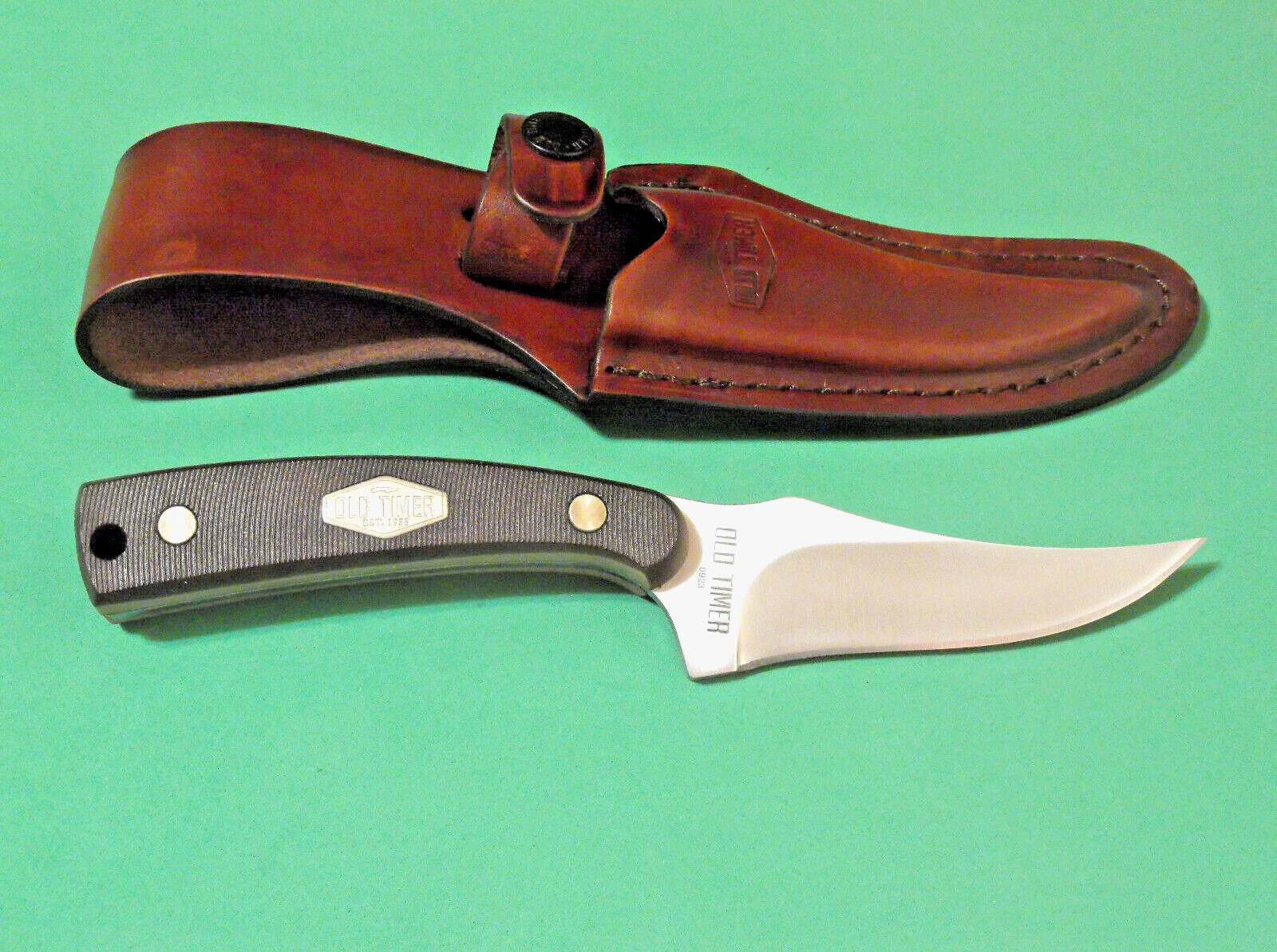 SCHRADE 152OT OLD TIMER Sharpfinger full tang fixed blade knife 7\