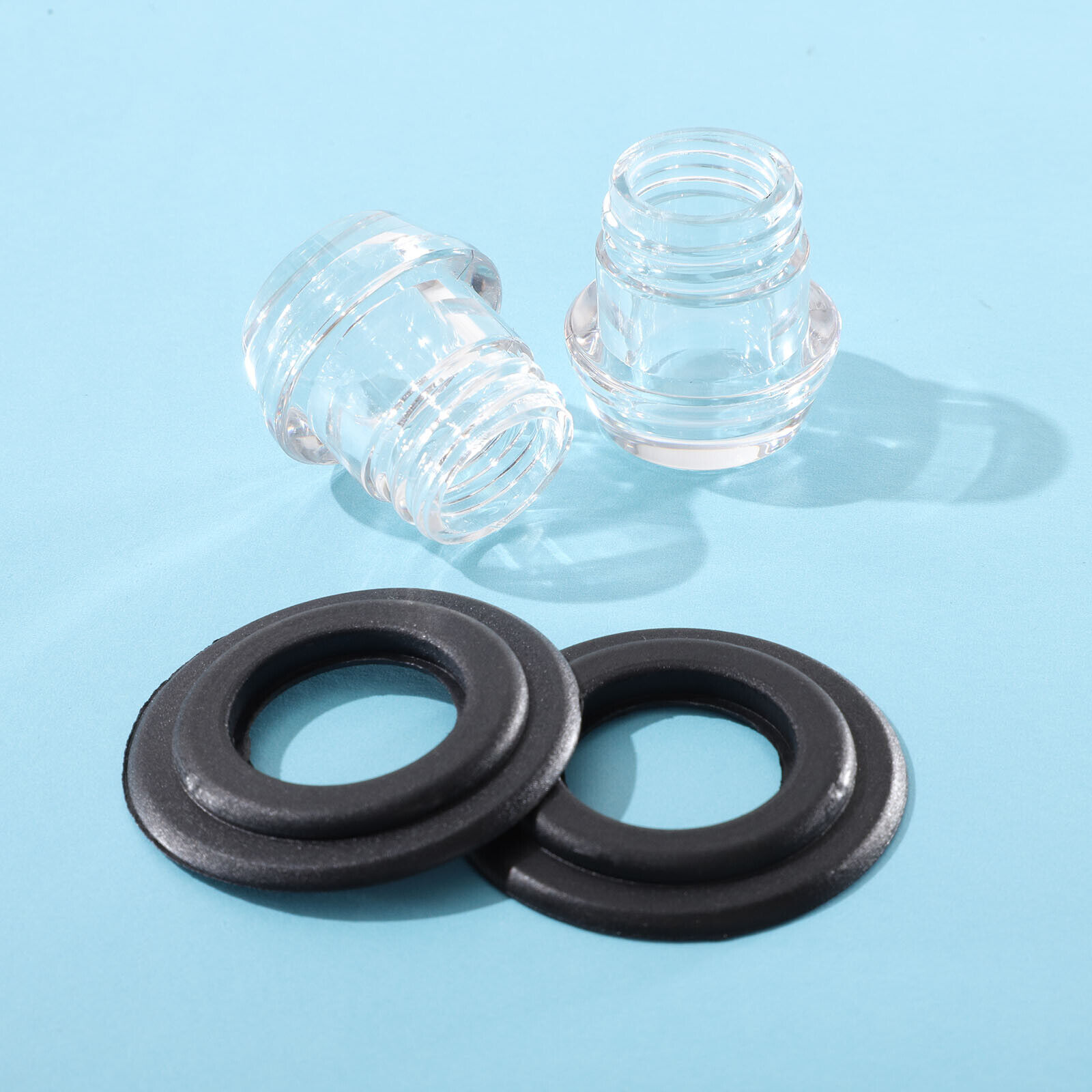 2Pcs Plastic Knob Top and Washer Ring,for Most Coffee Percolators Pot Top