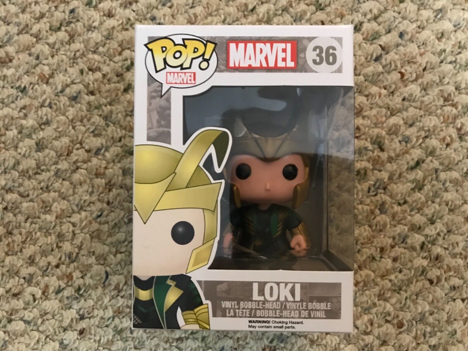 Funko Pop Marvel: Loki with Helmet Blonde Hair Vinyl Figure - wide 11