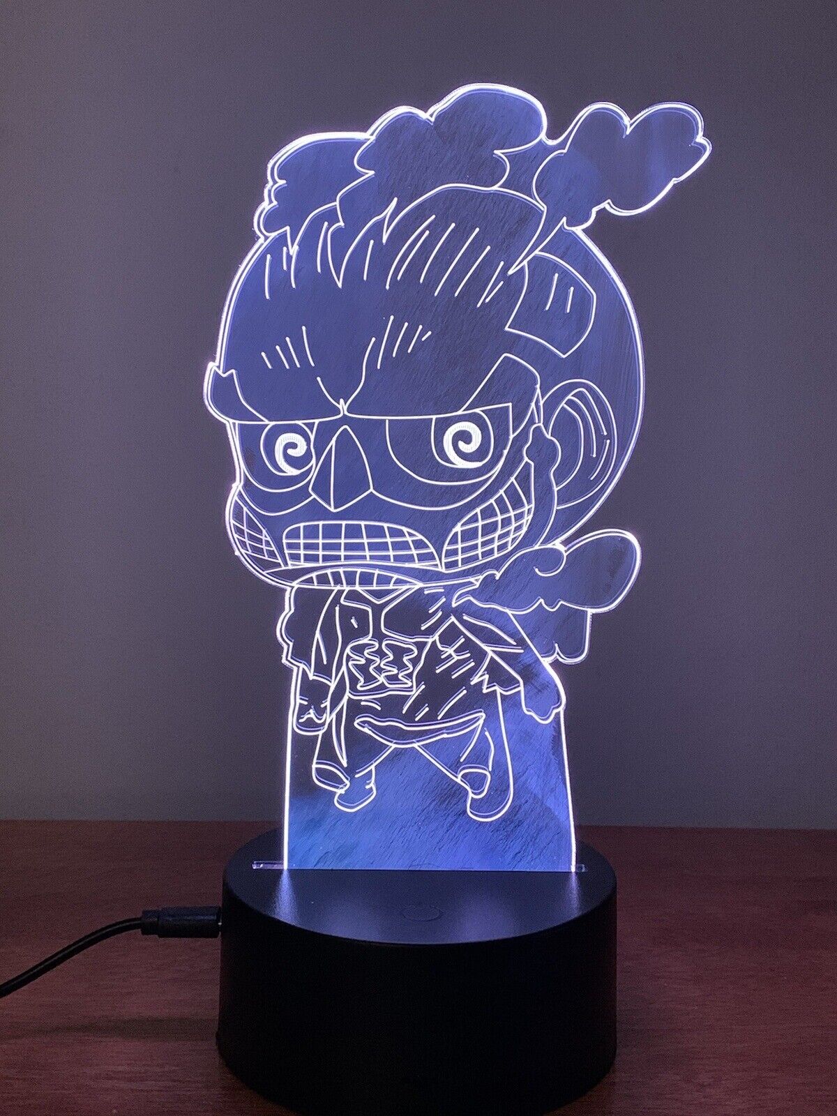 Attack on Titan Chibi 3D USB LED 7-Colors: Color Changing Night Light