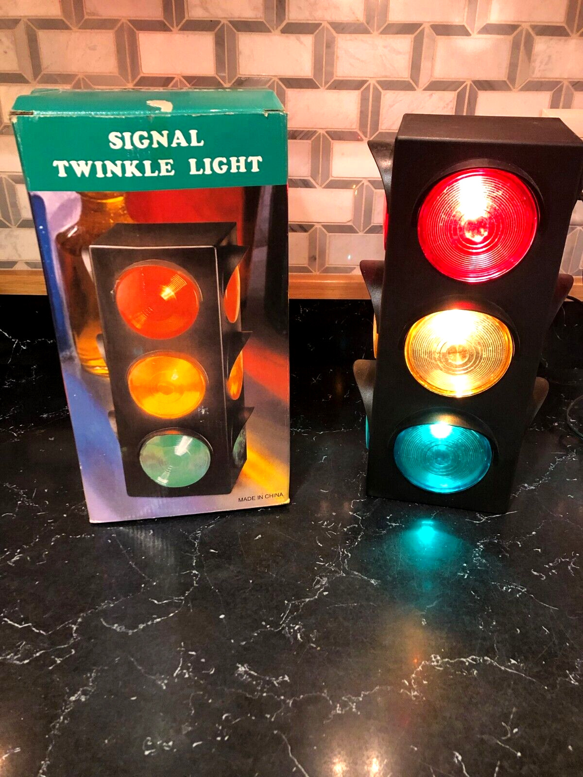 Vintage Signal Twinkle Light, Decor, Flashing Light EL-T102