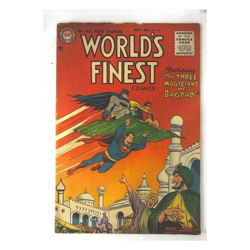 World's Finest Comics #79 in Very Good + condition. DC comics [q'
