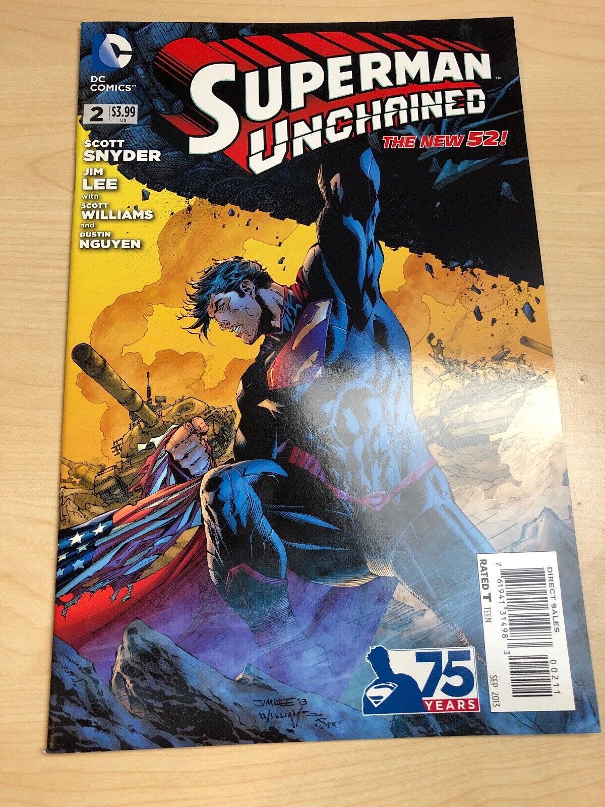 Superman Unchained #2 (September 2013, DC)
