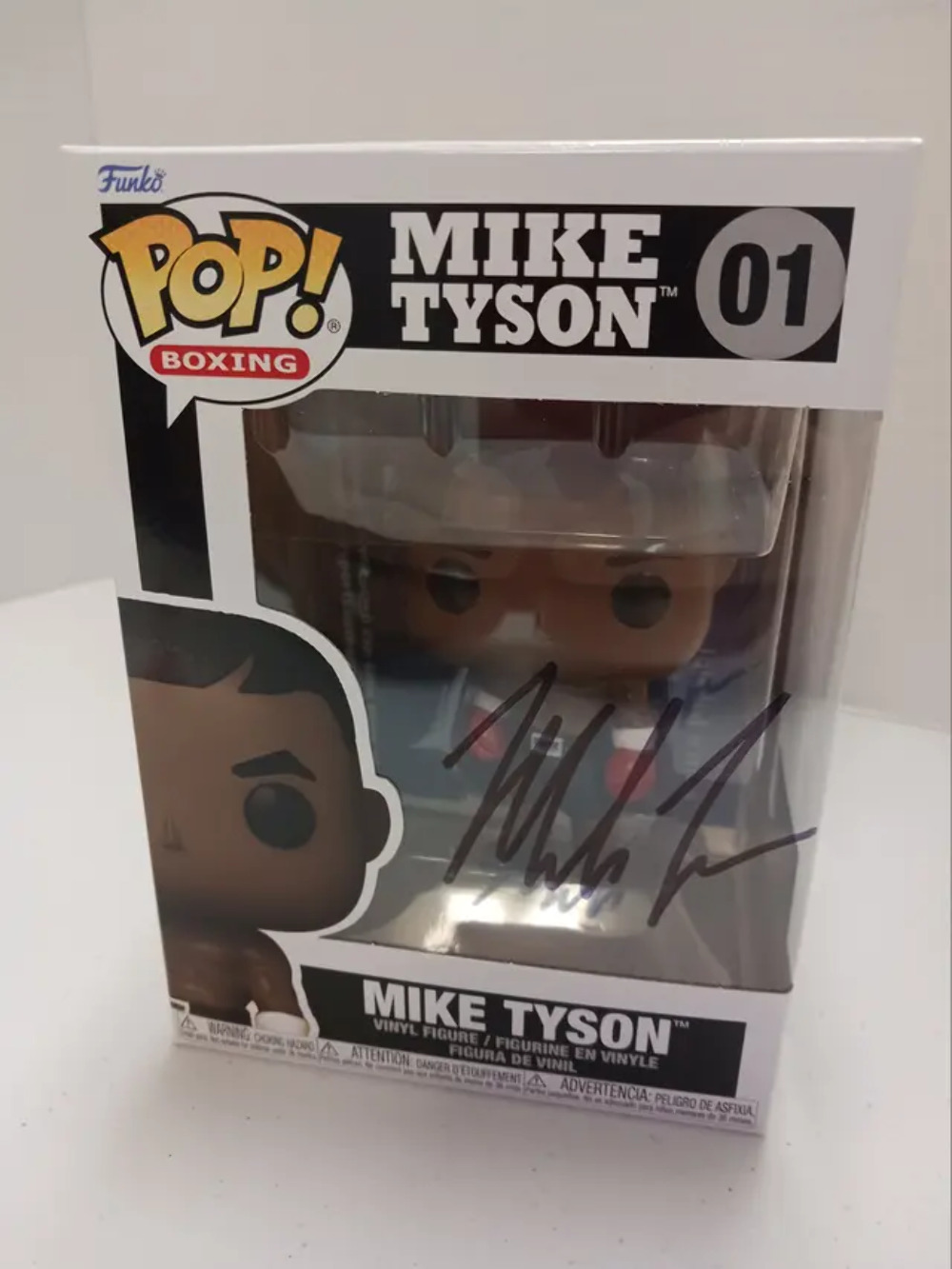 Mike Tyson signed autographed Funko Pop Figure BSA COA 507