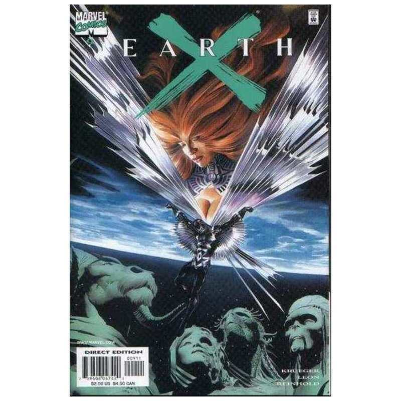 Earth X #9 in Near Mint condition. Marvel comics [f%