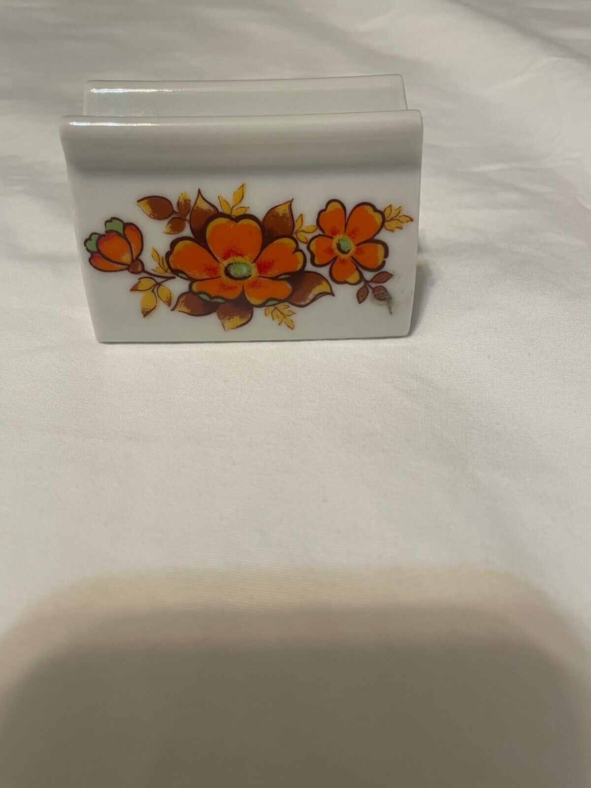Vintage The Indispensable Dispenser Toothpaste Holder-Made In W Germany Florals
