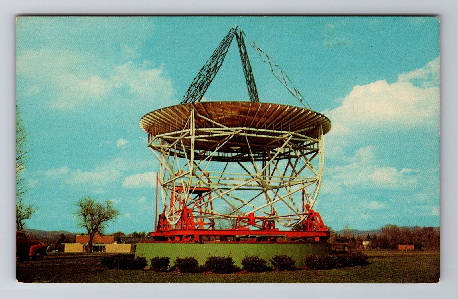 Green Bank WV-West Virginia, Natl Radio Astronomy Observatory Vintage Postcard