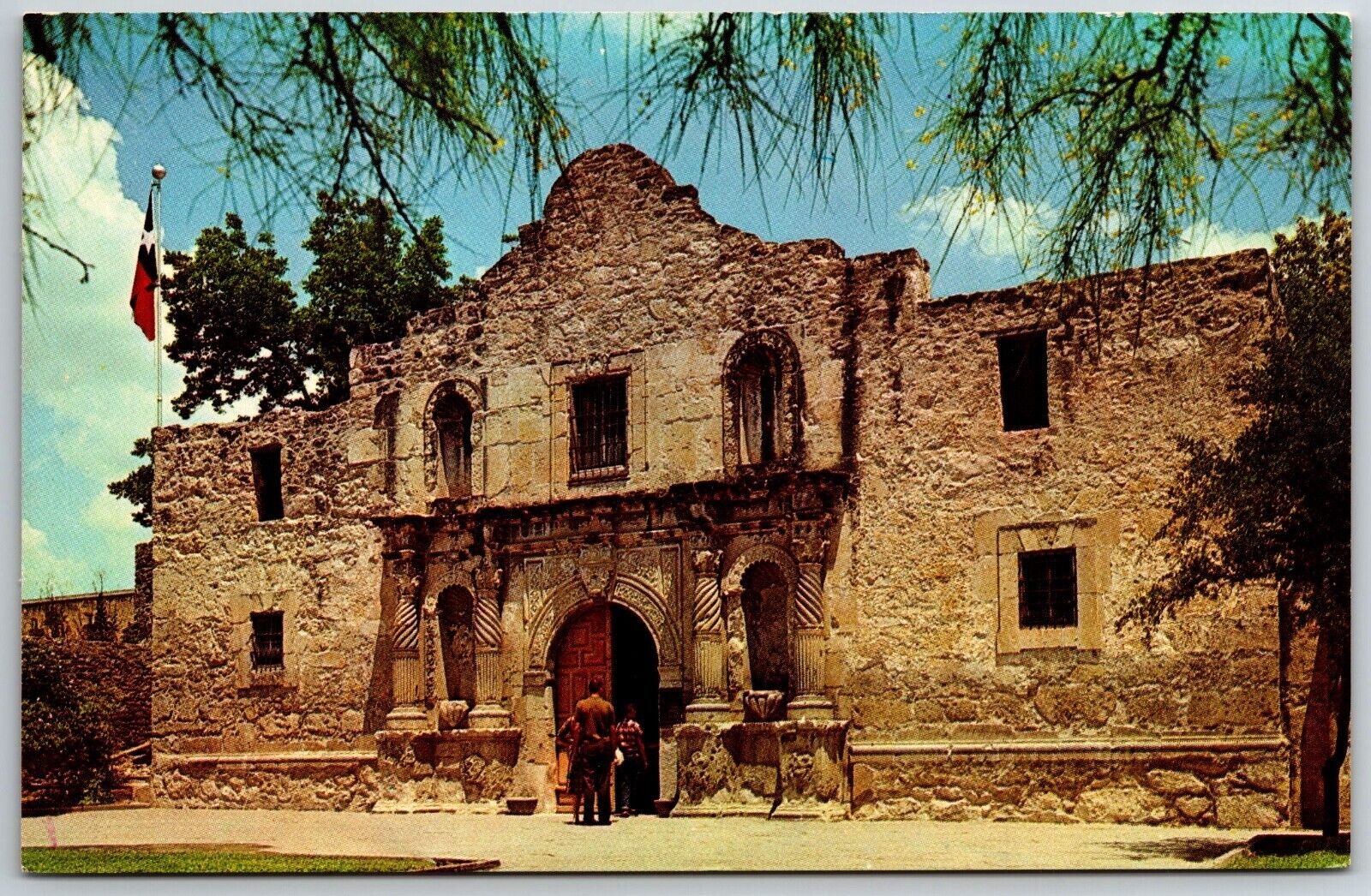 Vintage Postcard The Alamo San Antonio Texas unposted