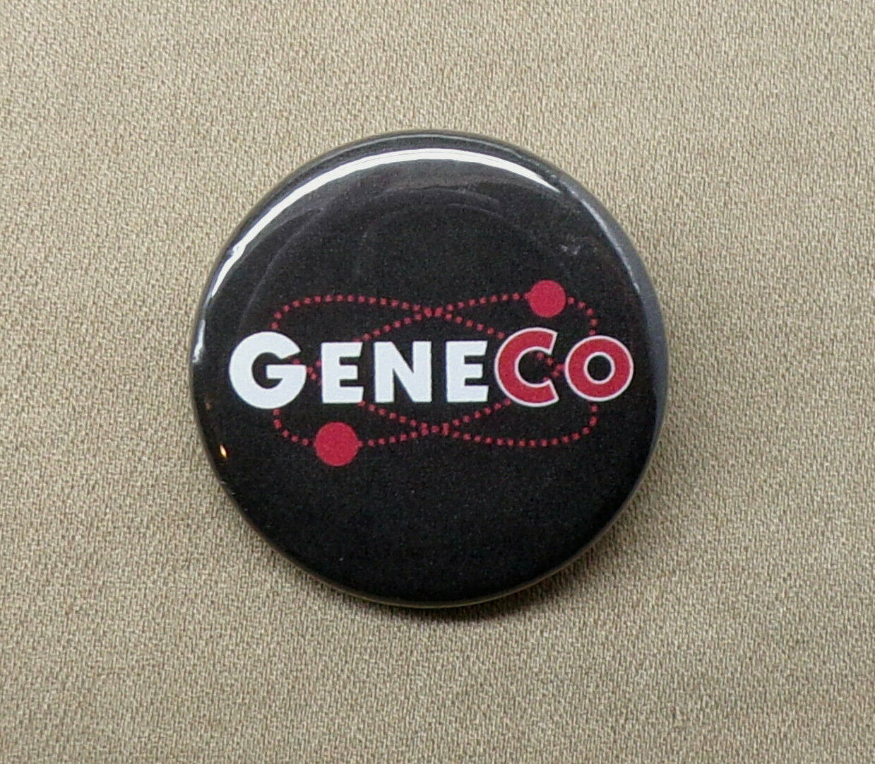 GeneCo Logo 1.25” Button Repo Genetic Opera Organ Transplant Musical Dystopia