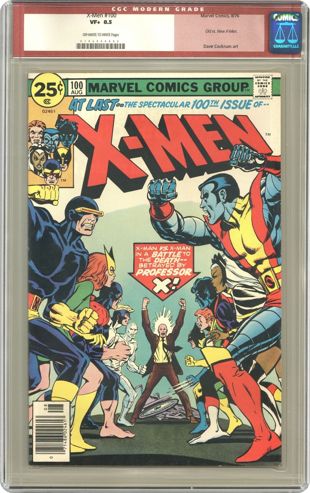 Uncanny X-Men #100 CGC 8.5 1976 0102660002