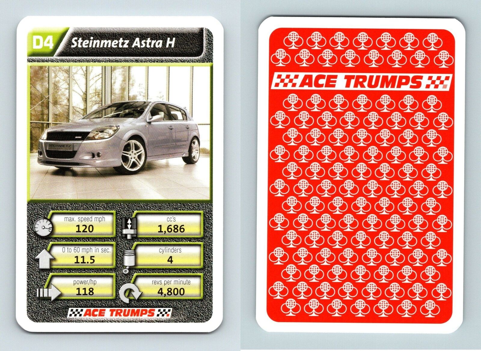 Steinmetz Astra H - Tuners - 2005 Ace Trumps Card