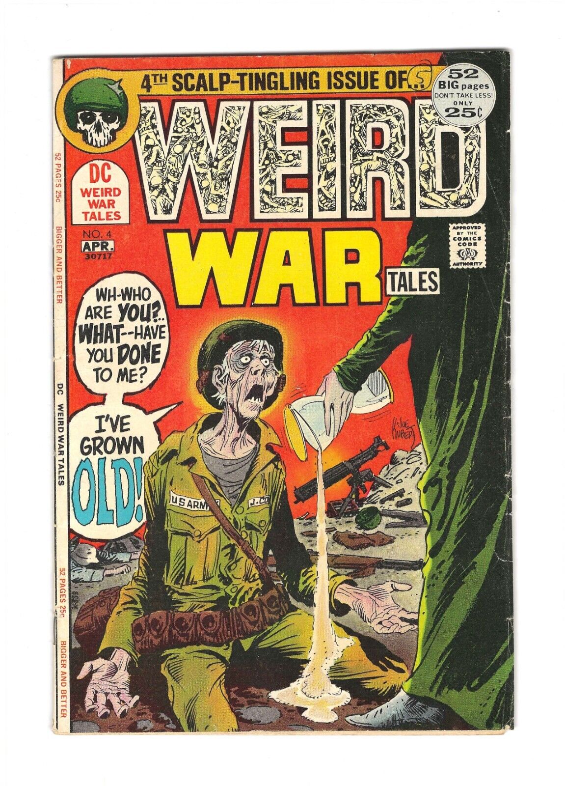 Weird War Tales #4: Dry Cleaned: Pressed: Bagged: Boarded FN 6.0
