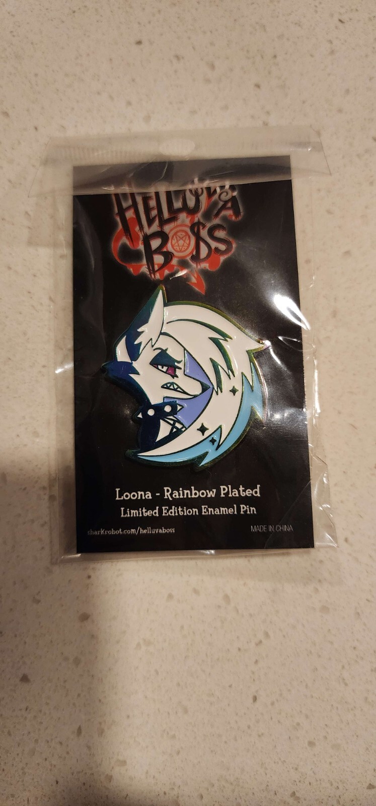 Helluva Boss Loona's Smile Emblem Limited Edition Enamel Pin - Vivziepop