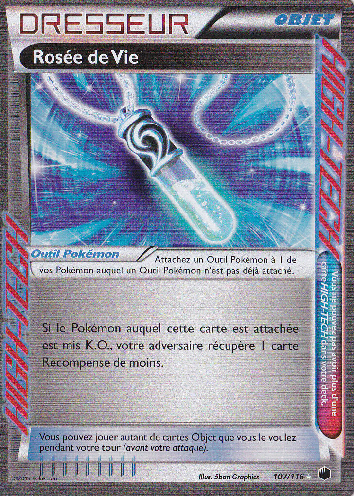 Dew of Life - NB09:Plasma Glaciation - 107/116 - French Pokemon Card