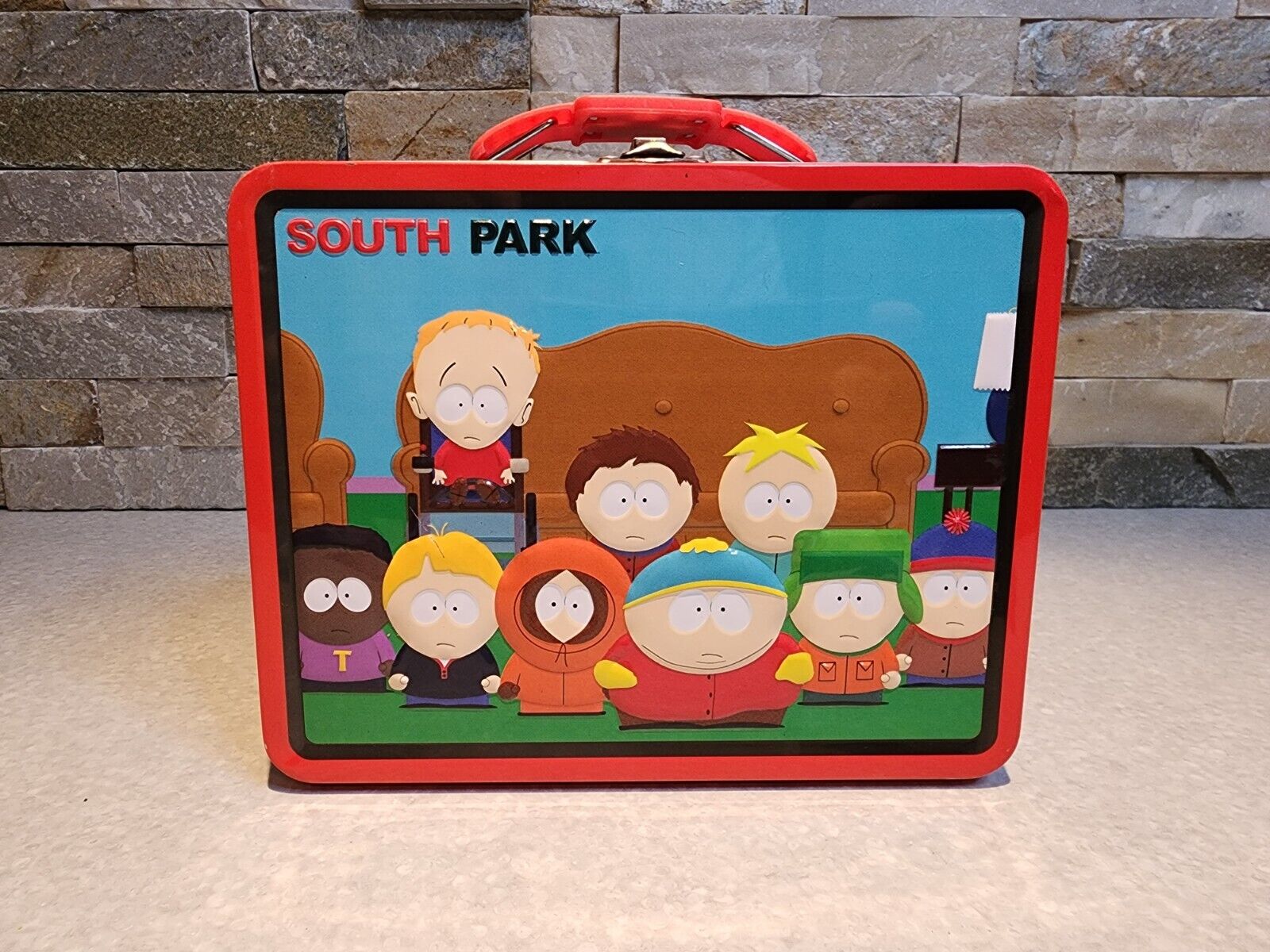 South Park The Gang 2011 Metal Lunch Box from Tin Box Co Comedy Central