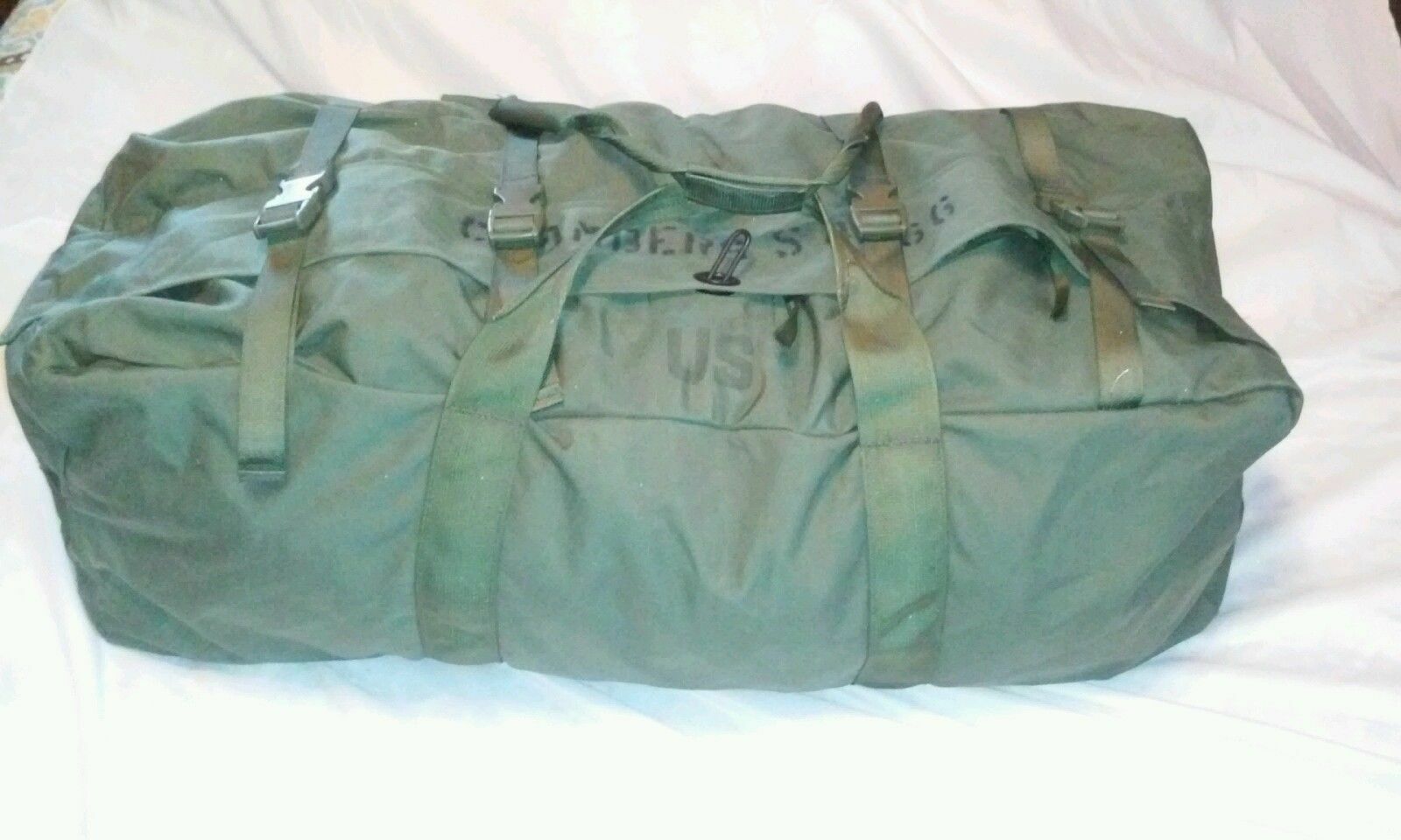 USGI Military Improved Deployment / Flight Duffle Bag Back Pack USGI