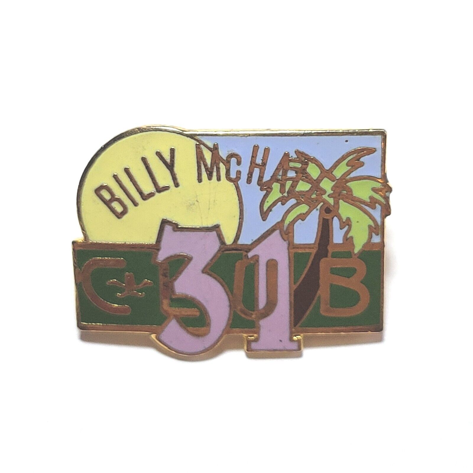 Billy McHale\'s Club 31 Lapel Pin
