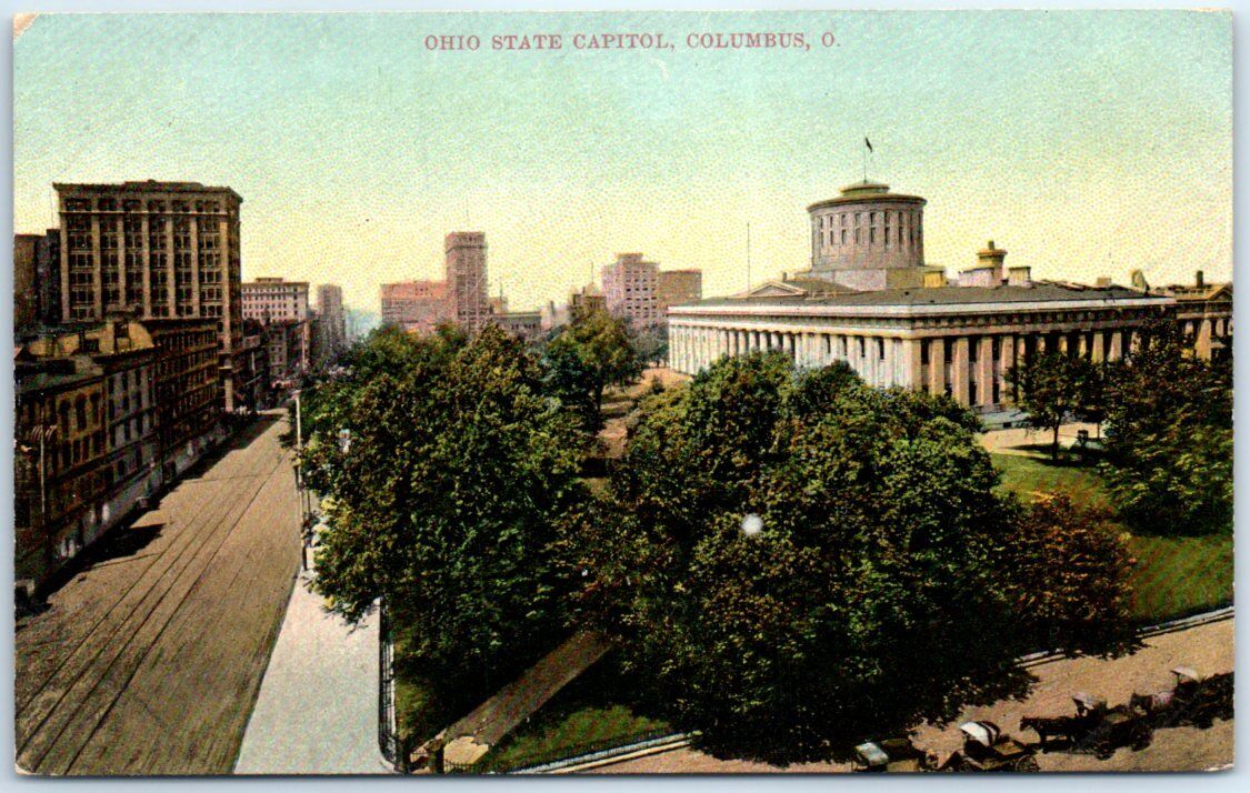 Postcard - Ohio State Capitol, Columbus, Ohio