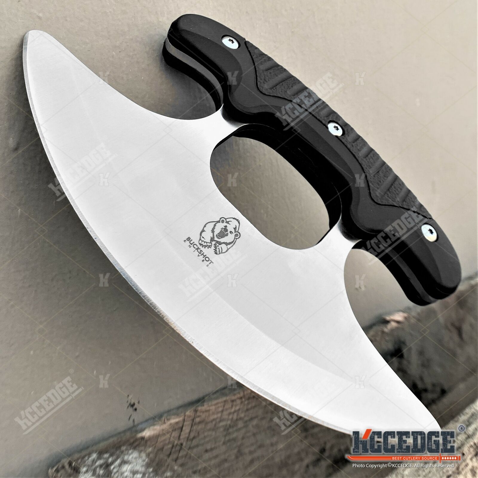 6.75 INCH FULL TANG ULU FIXED BLADE KNIFE CHEF KNIFE TACTICAL KNIFE COOKING