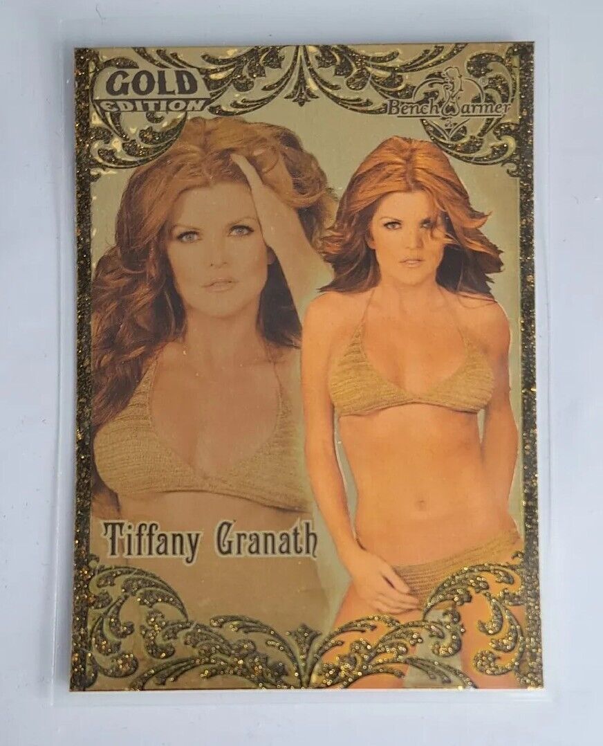 Benchwarmer 2007 Gold Edition parallel silver foil card Tiffany Granath #H87
