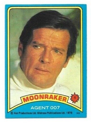 1979 Moonraker James Bond 007 Trading Cards+Stickers / You Choose #s 1-99 / bx62