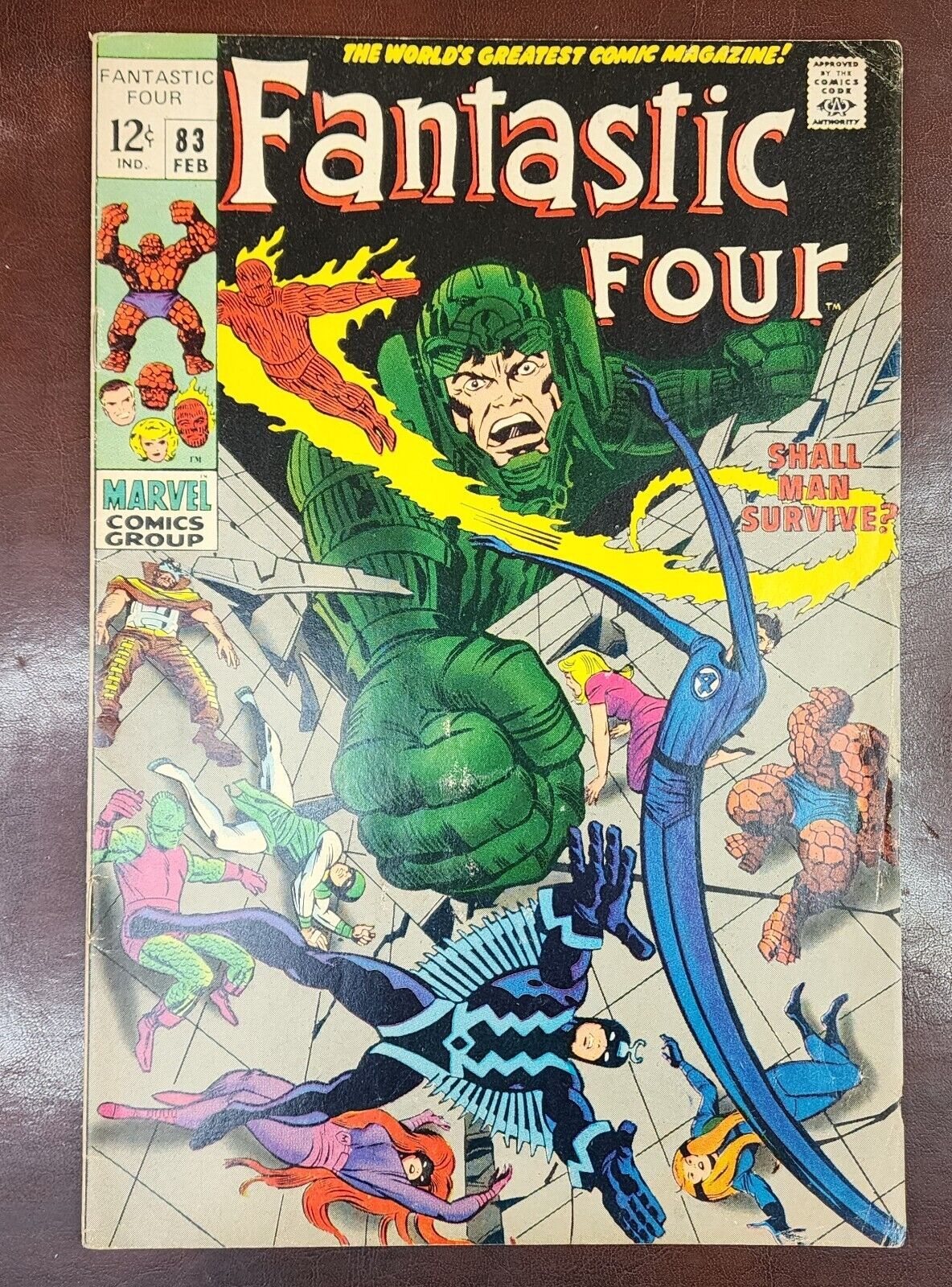 Fantastic Four #83 (Marvel Comics 1969) 2nd Appearance of Franklin Richards