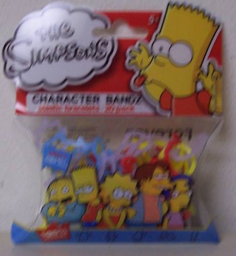 Simpsons Secondary Characters #5 Silly Bandz Pack(20)