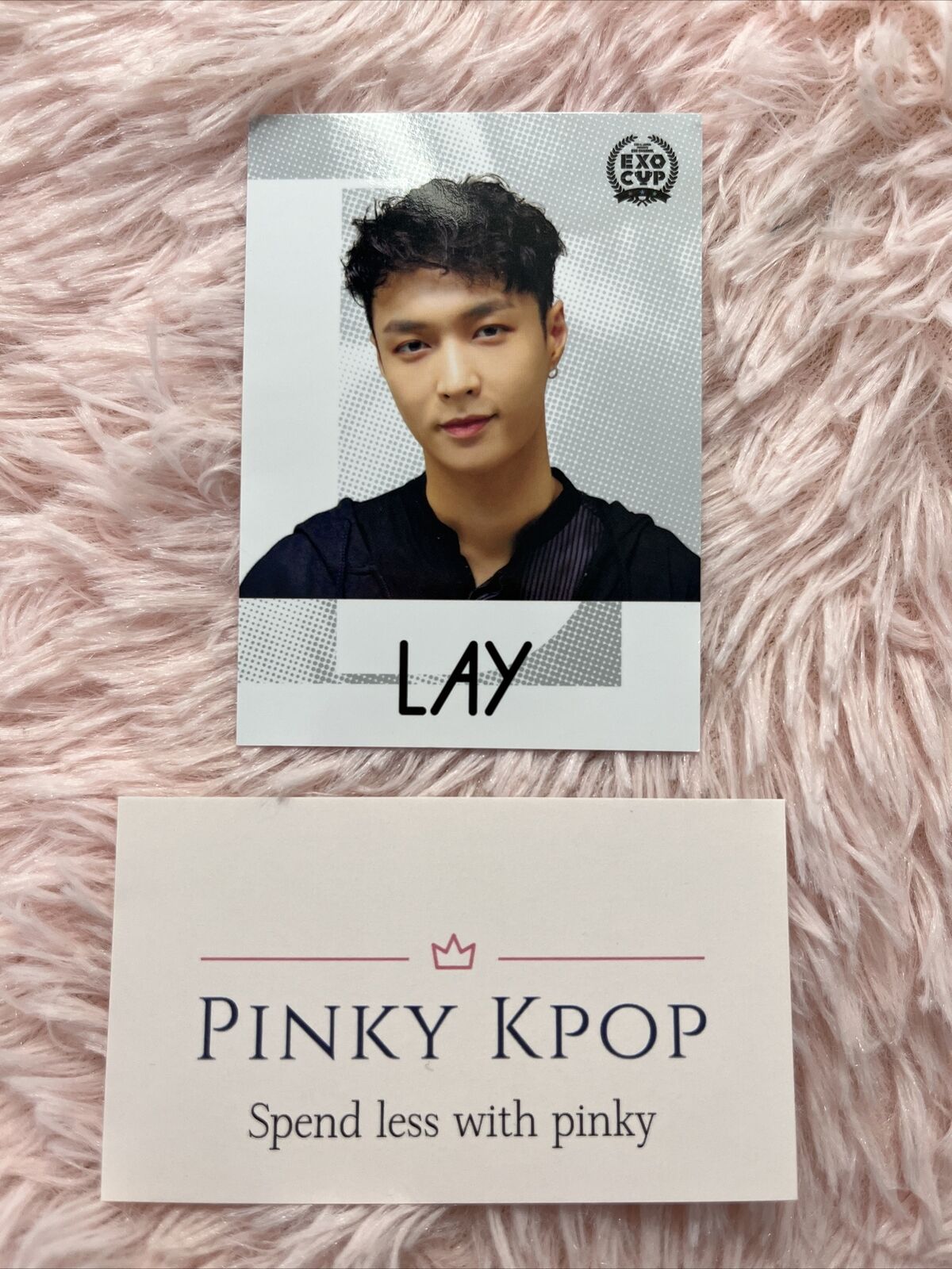 Lay Exo \'Exo Cup\' Official Photocard + FREEBIES