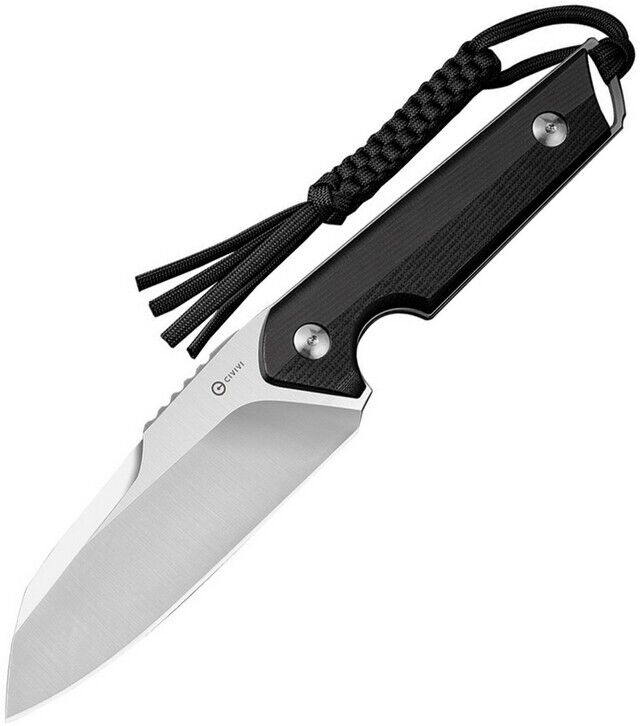 Civivi C2109C Kepler Black Fixed Full Tang Blade Hunting Knife + Sheath