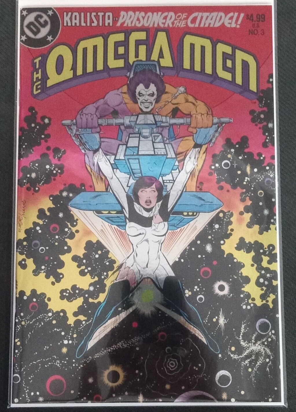 Omega Men #3 B Foil Cvr Facsimile Edition DC 2023 VF/NM Comics