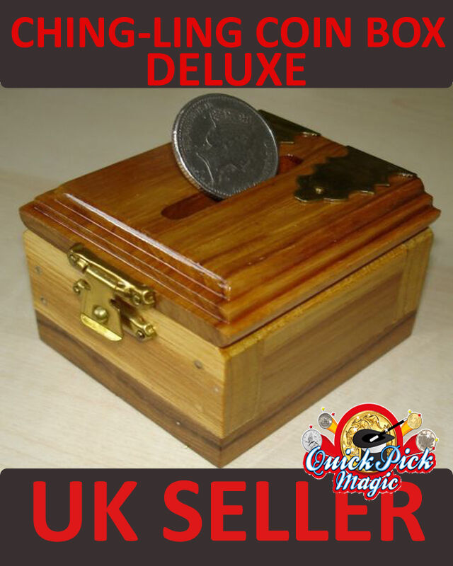 Ching Ling Deluxe Coin Box. Magic Trick