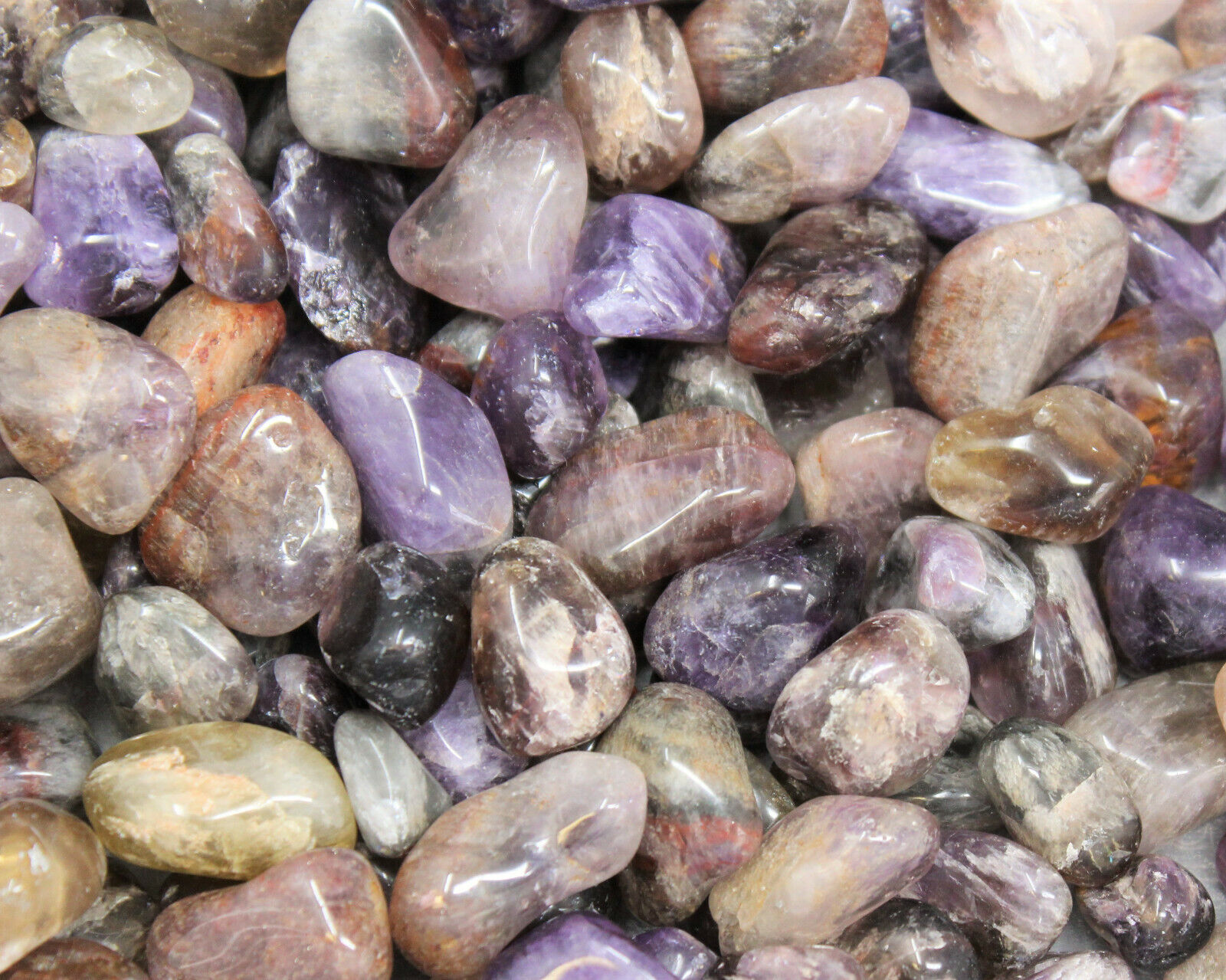 Super 7 Tumbled Stone Wholesale Bulk Lots (Super Seven Crystals, Melody Stone)