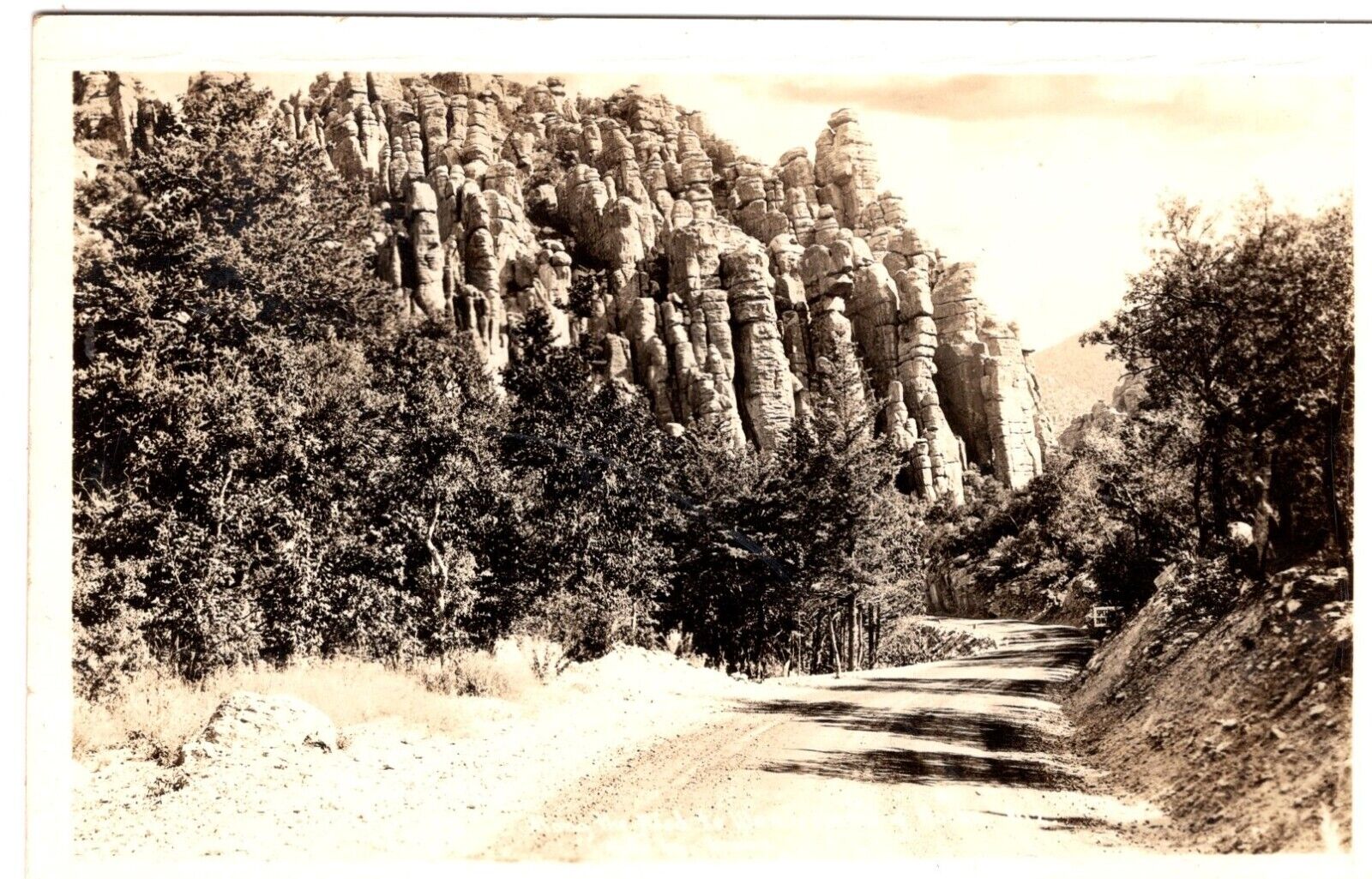 Mountain Formation, Douglas, AZ,   Posted 1935