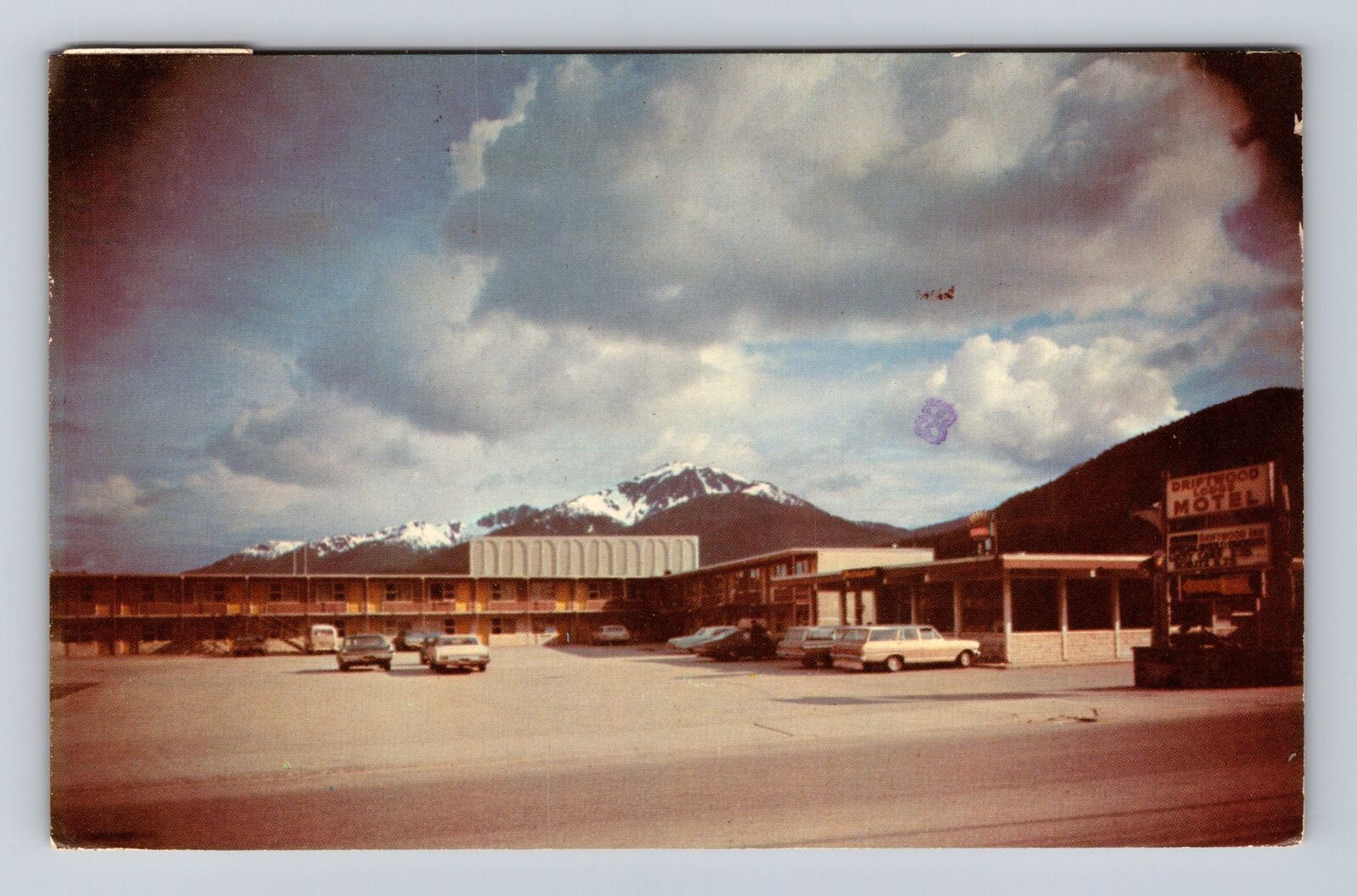 Juneau AK-Alaska, Driftwood Lodge, Advertisement, Vintage c1972 Postcard