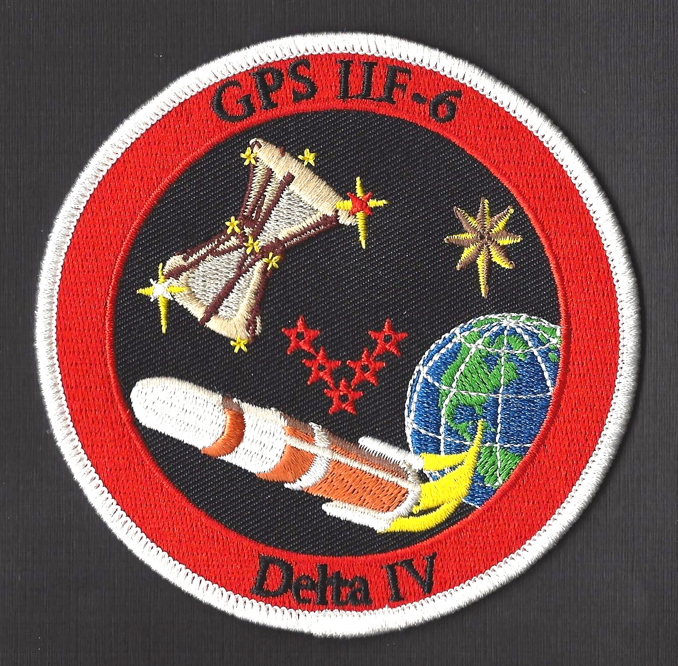 GPS IIF-6 DELTA IV Launch USAF ULA 5 SLS CCAFS SATELLITE Launch SPACE PATCH