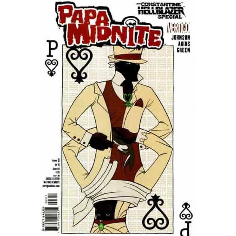 John Constantine - Hellblazer Special: Papa Midnite #3 in NM +. DC comics [y.