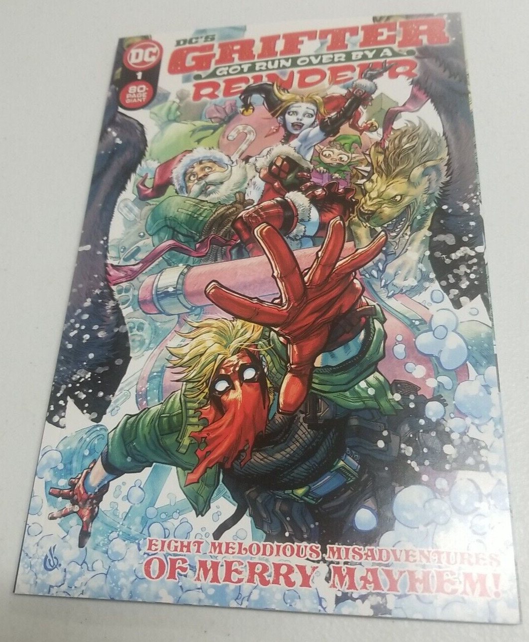 DC\'s Grifter Got Run Over by a Reindeer #1 Comic Book