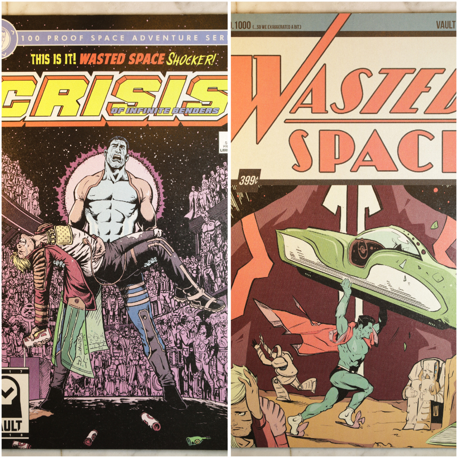 WASTED SPACE #1 Variant 2nd Print Set Vault