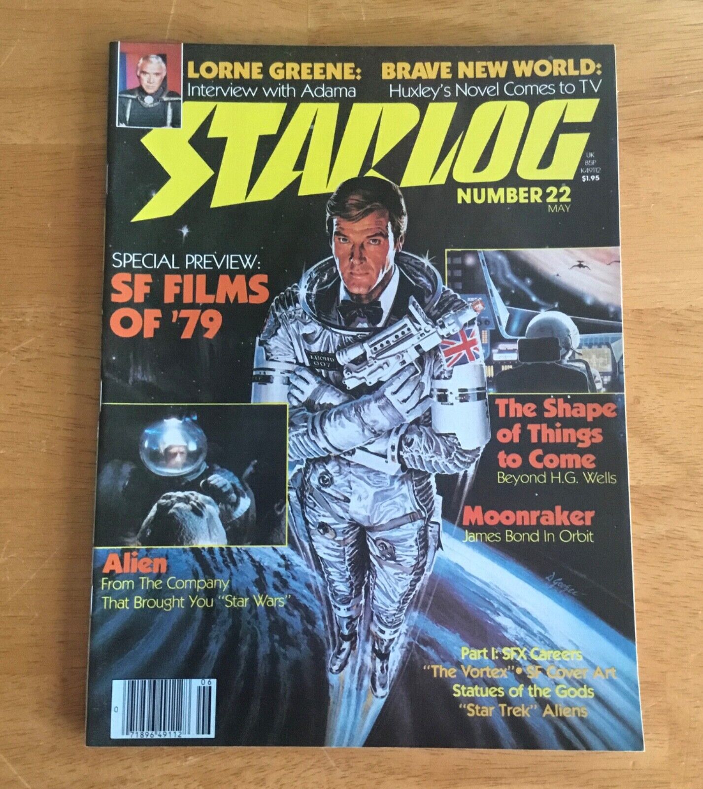 Starlog Magazine #22 May 1979 Moonraker James Bond in Orbit