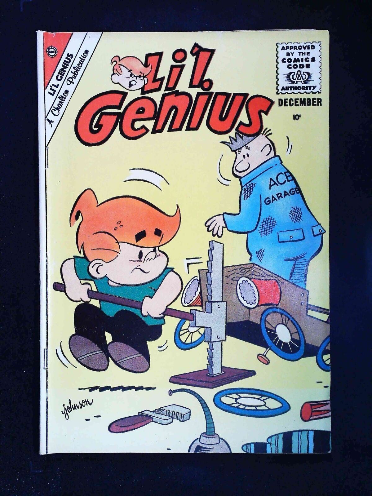 Li\'L Genius #60  Charlton Comics 1960 Vg/Fn