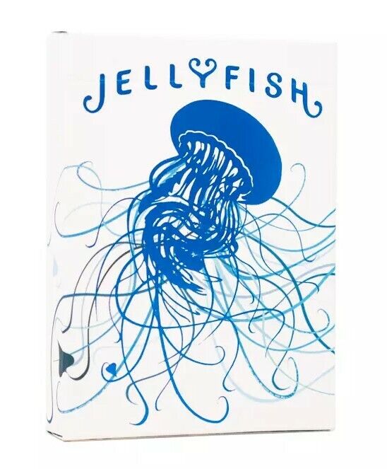 Jellyfish BLUE GILDED Playing Card Deck USPCC  1 of 200 New/Sealed Penguin Magic