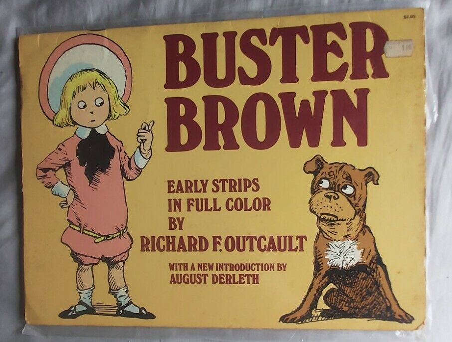 Vintage Buster Brown 1974, Early Strips In Full Color...VG Cond...comic Book