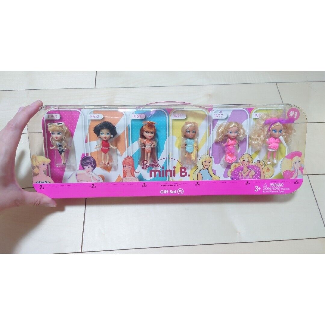 Barbie Mini B set of 6 Set 50th Anniversary Official Store Limited Bulk Sale