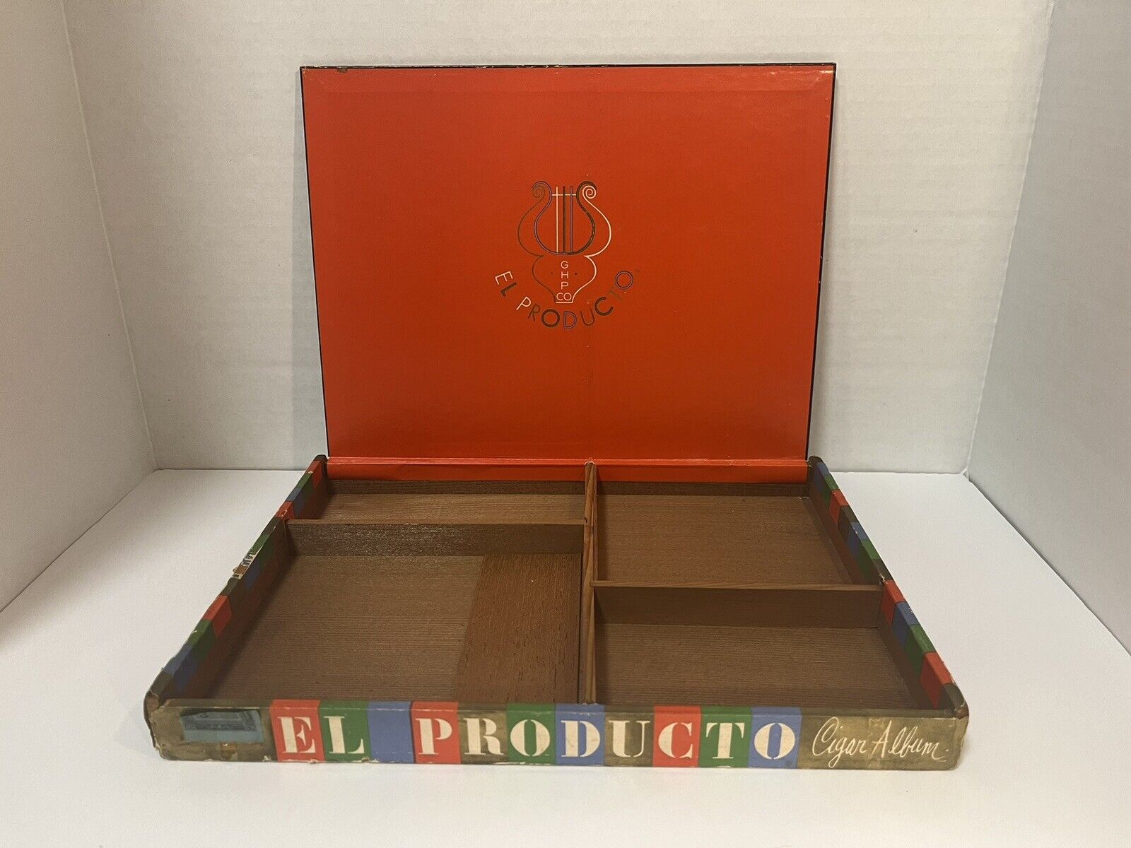 Vintage El Producto Cigar Box Album Paul Rand Man Ray 1952 MCM