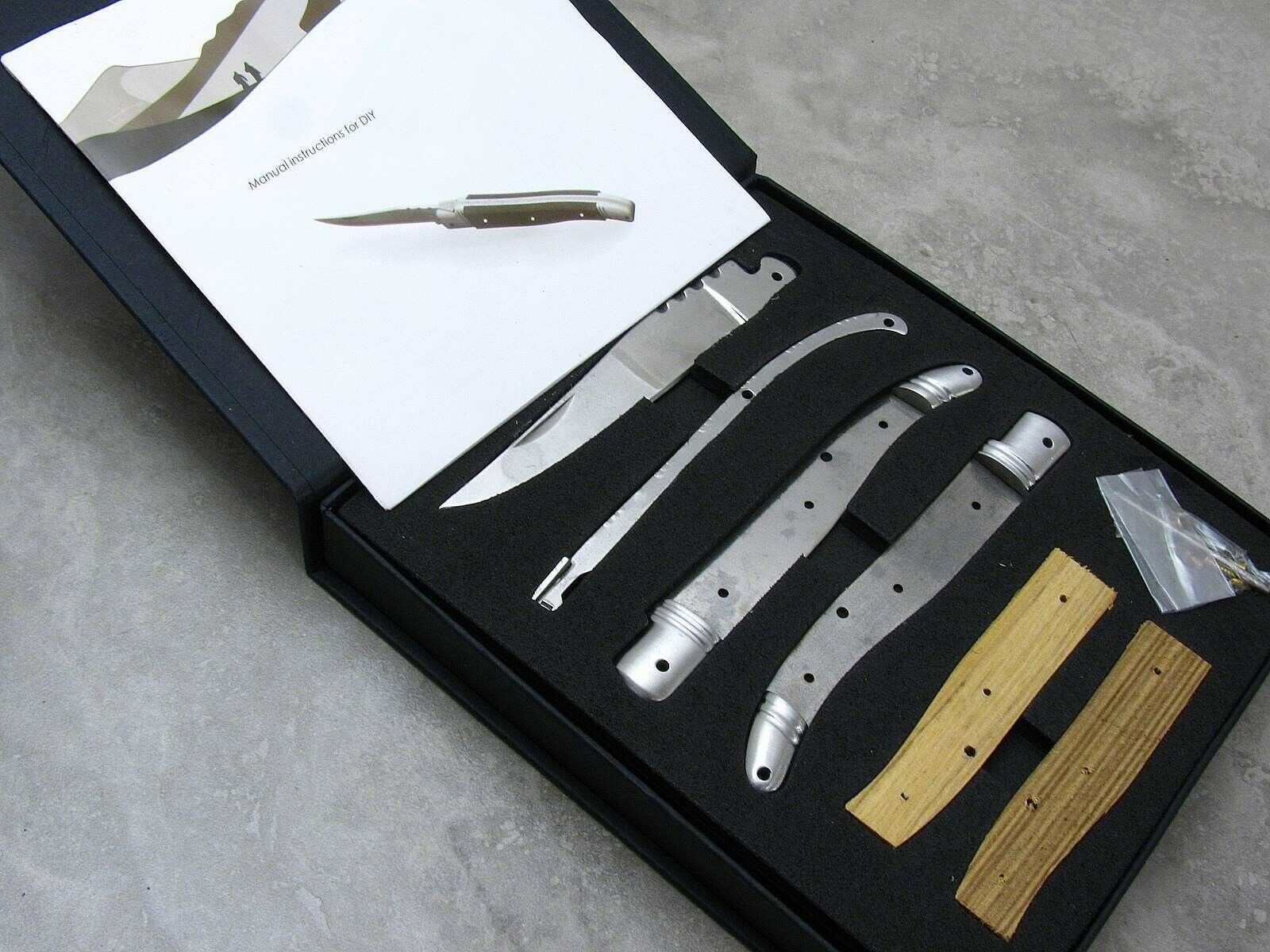Folding Blade Knife Making Kit for the DIY Knife Maker