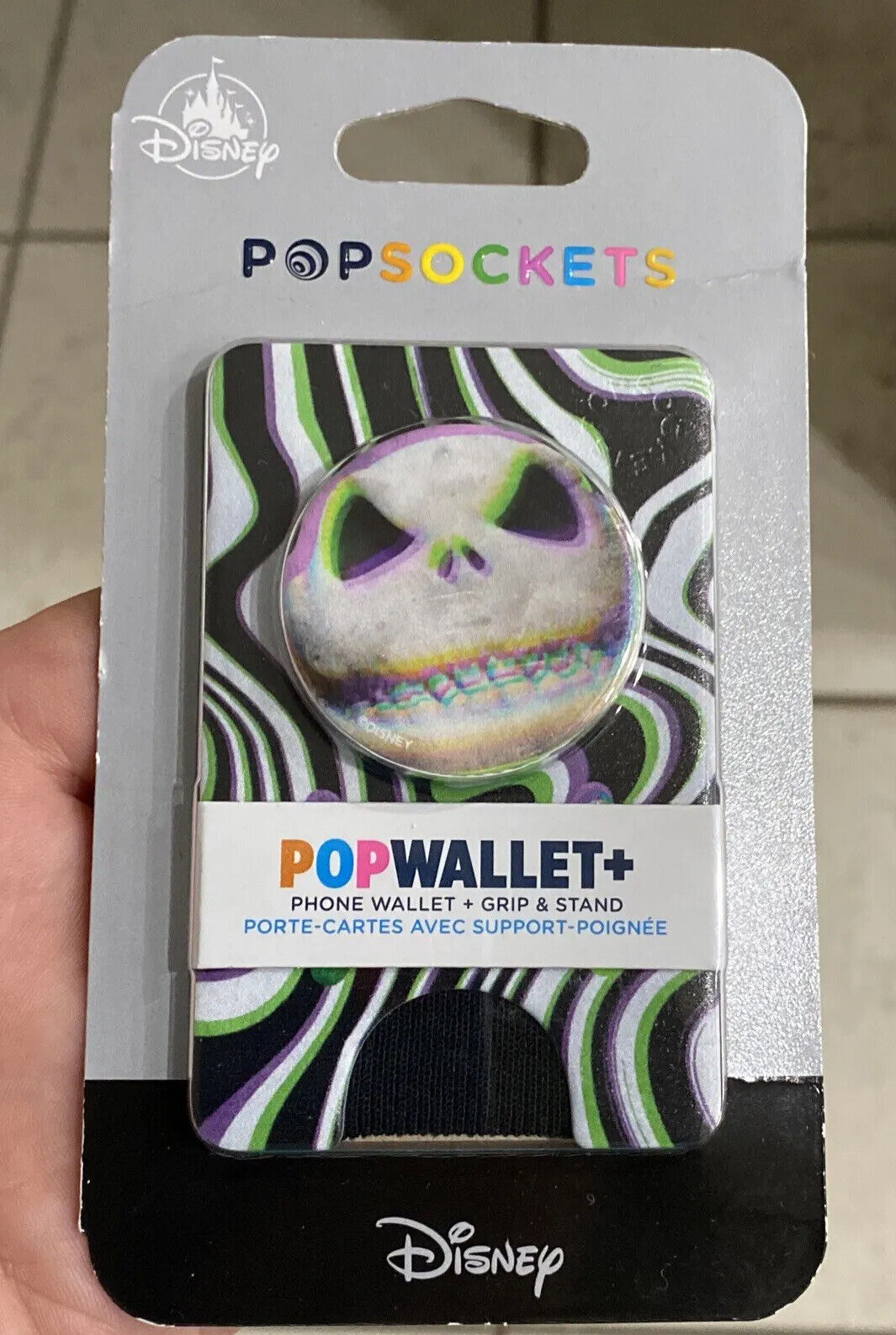 PopSockets Popwallet+  Disney Night Before Christmas Jack  Pop Wallet New