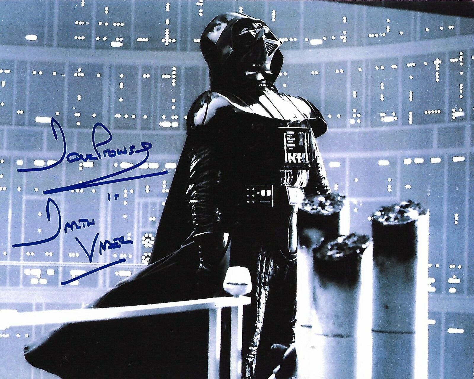 RIP Dave Prowse Darth Vader Star Wars Empire Strikes Back Signed 8 x 10 Photo