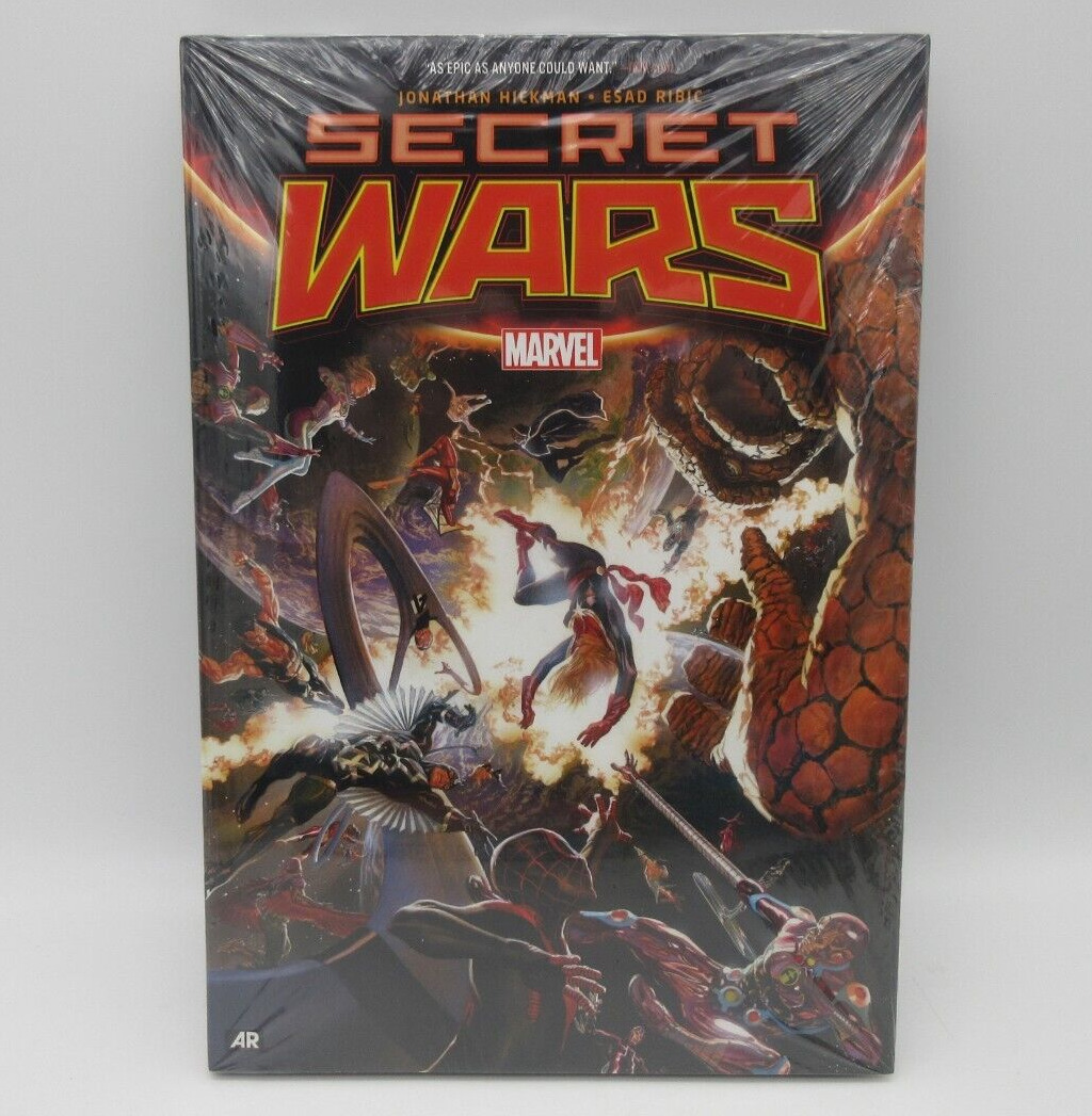 Marvel Secret Wars by Jonathan Hickman (2016, Hardcover) NEW & FACTORY SHRINK